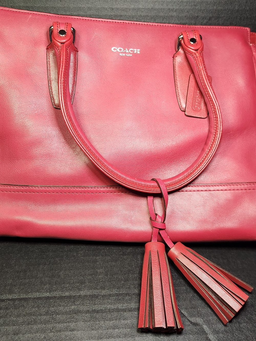 Coach Legacy Candace Carryall Leather Purse